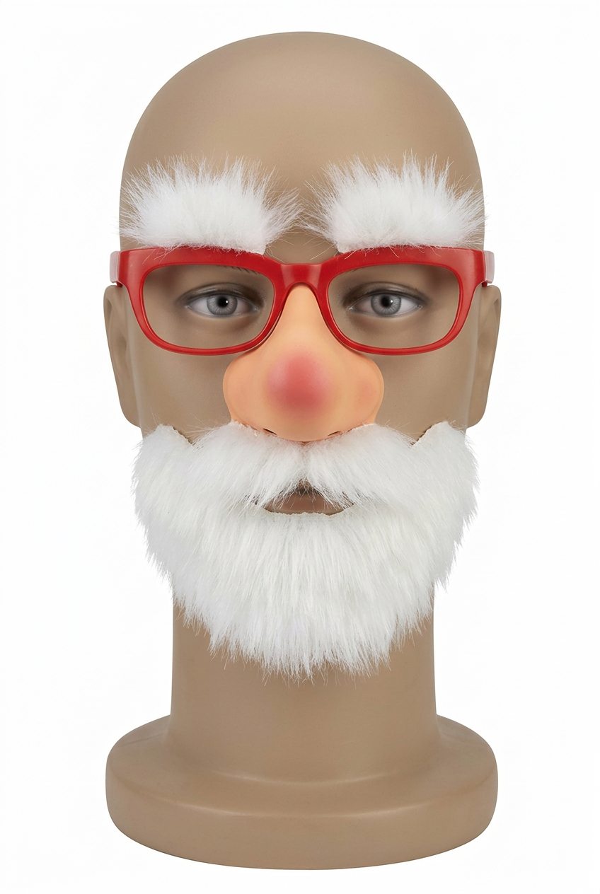 Kit Gafas Papá Noel con Nariz y Barba