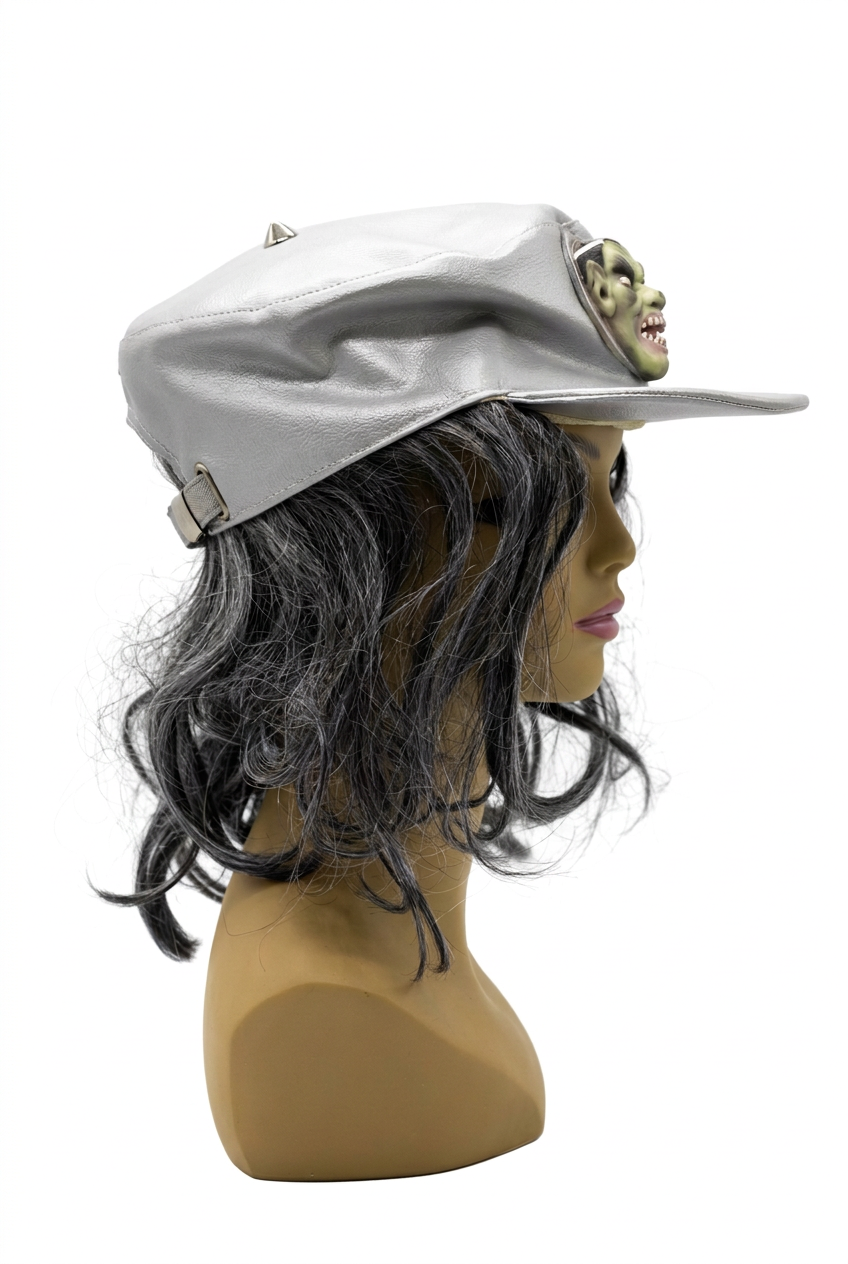 Gorra con melena