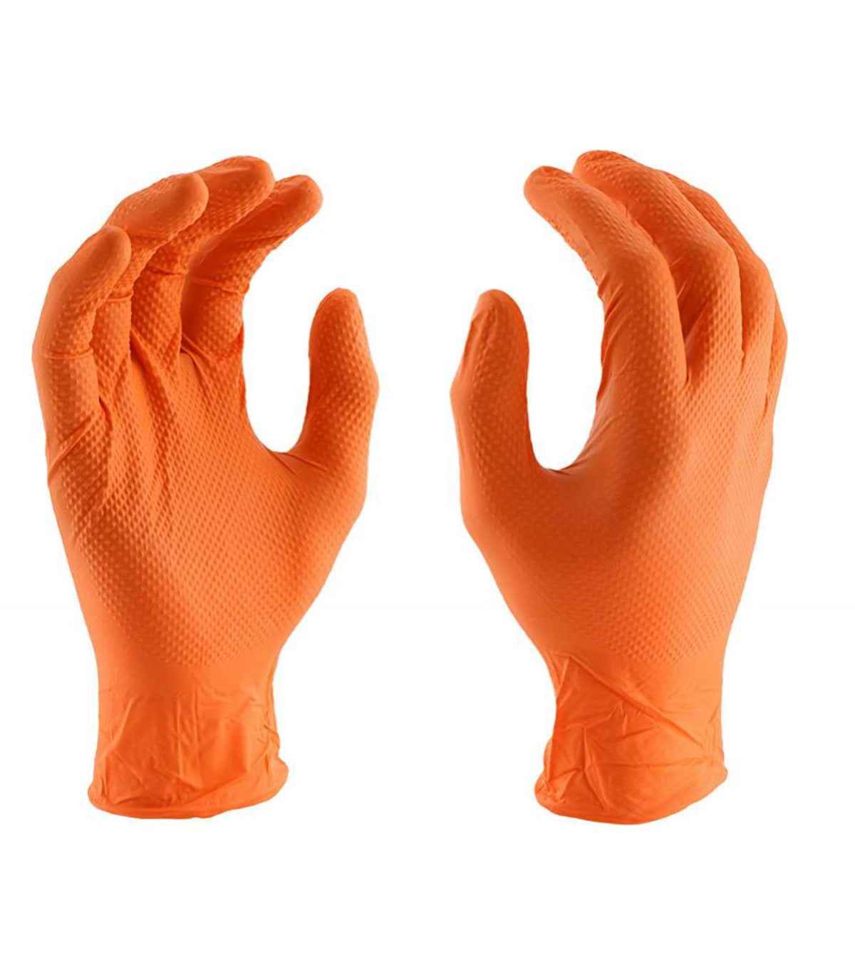 guantes pequeños naranja