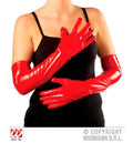 Guantes de Vinilo Rojos