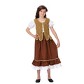 Disfraz Tabernera Medieval Niña Modelo 2