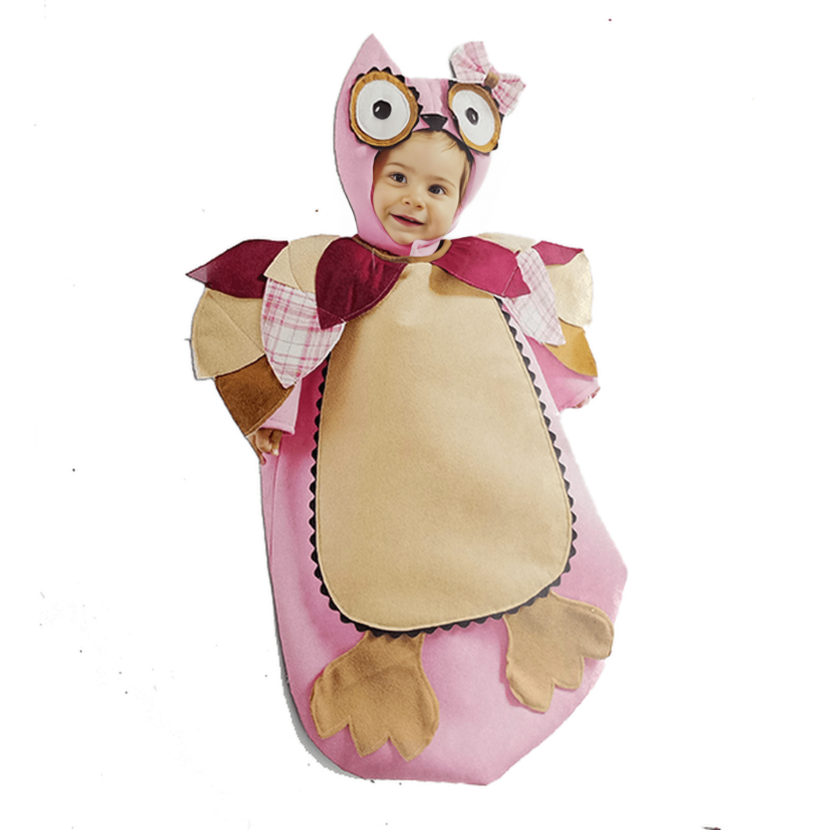 Baby Owl Costume – Hooded Bunting