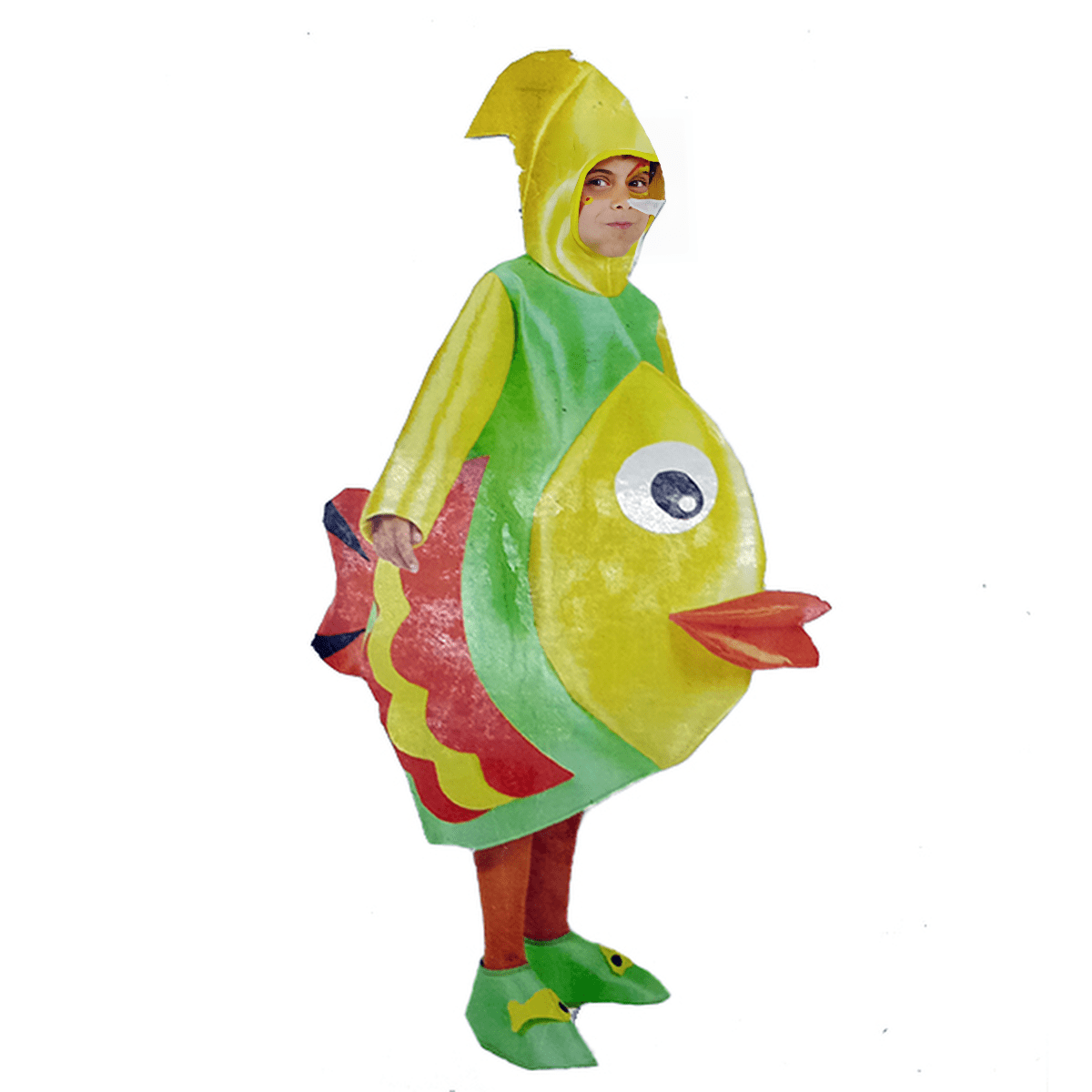 Kids Tropical Fish Costume - Hooded Outfit